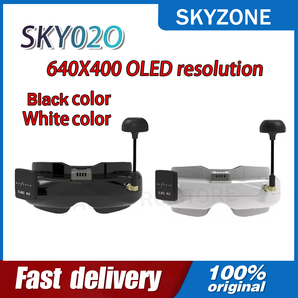 Drone Racing Goggles - Okulary FPV SKYZONE SKY02O OLED 5.8GHz