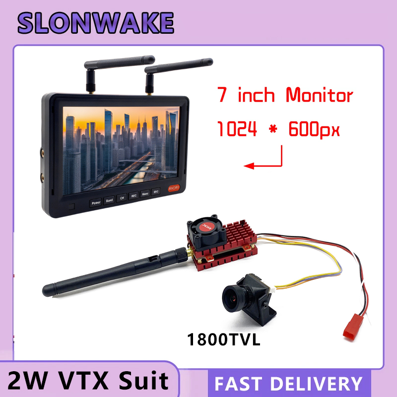 Drone Racing Camera - SLONWAKE 5.8G 2W VTX FPV Kamera