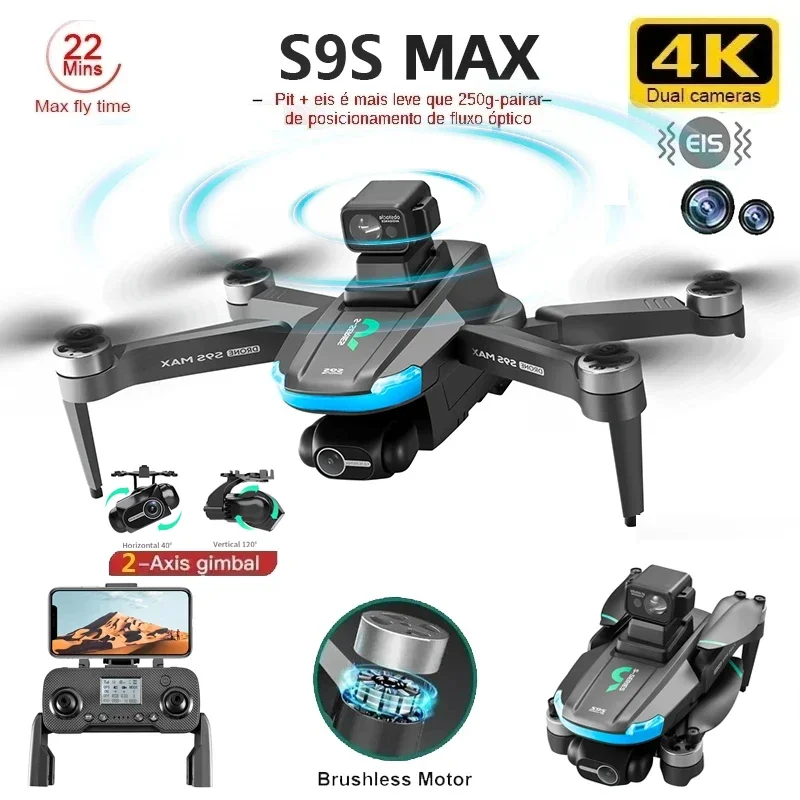 Drone Racing Camera - NOWOŚĆ S9S MAX MINI Drone 4K