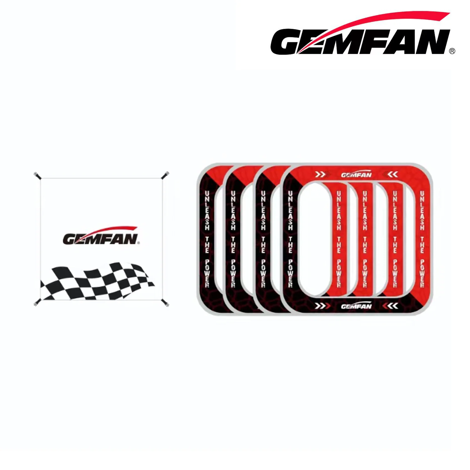 Drone Racing Flag - Bramki wyścigowe Gemfan 4w1 Odłączana przegroda