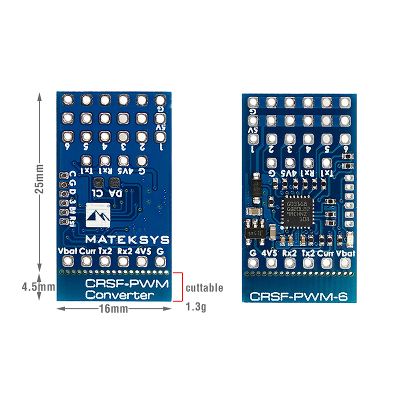 Matek CRSF na PWM konwerter CR – Tbs Fpv Crossfire recenzja i cena