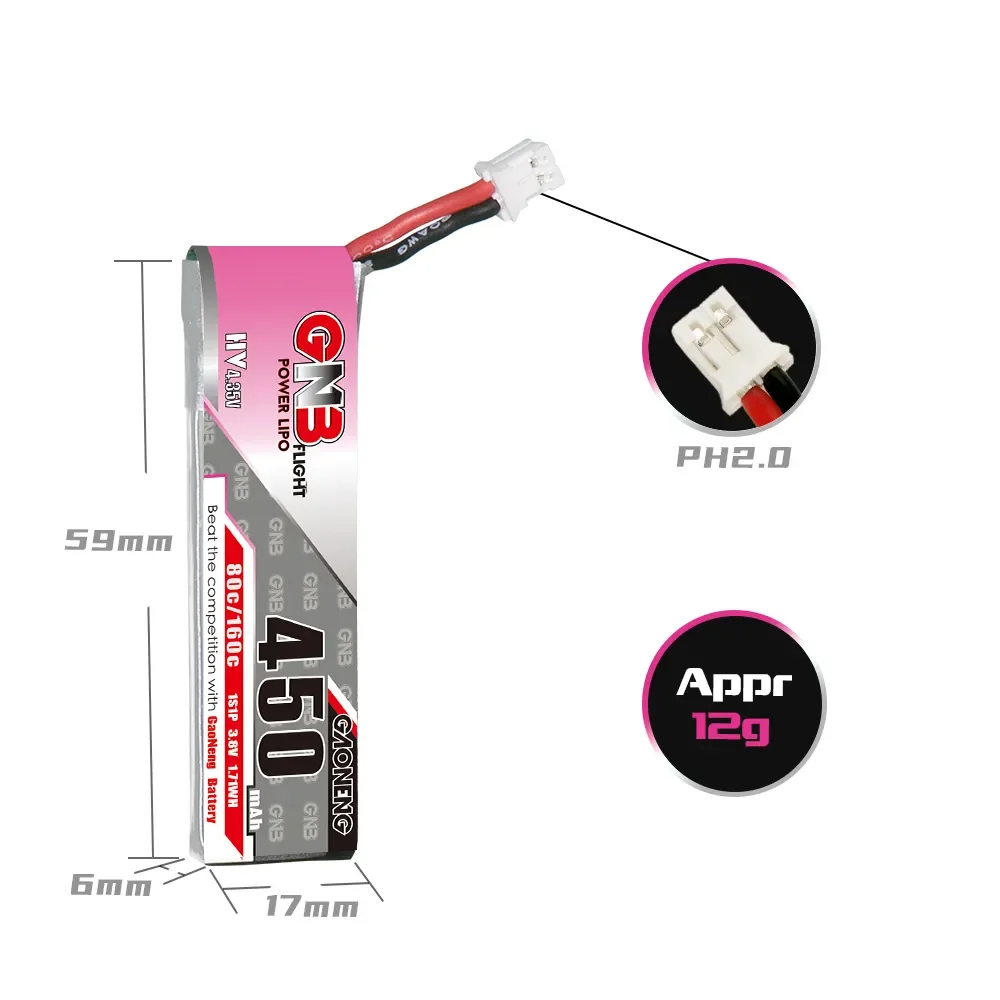 2 szt. nowe akumulatory GNB 2S – Drone Racing Charger recenzja i cena