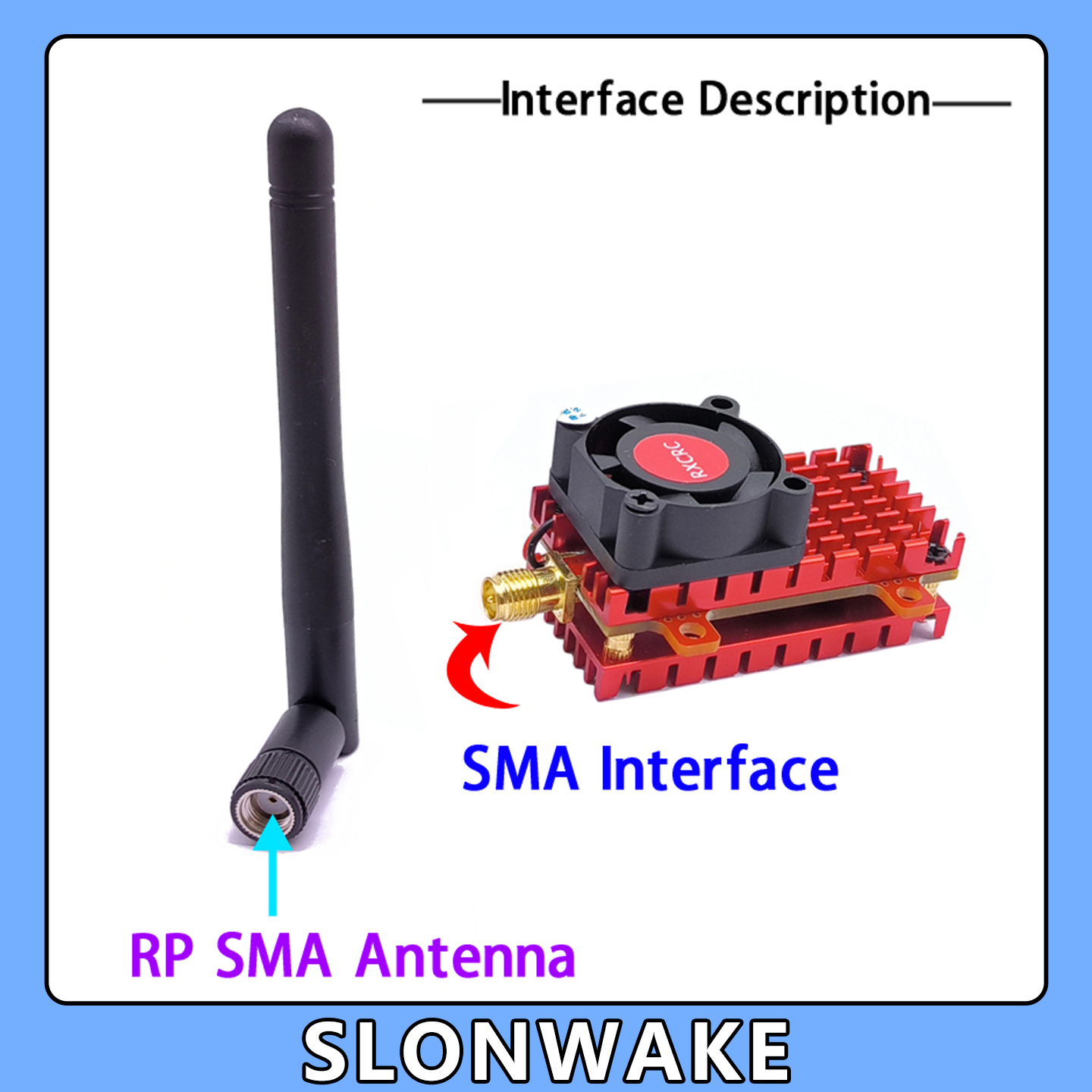 SLONWAKE 5.8G 2W VTX FPV Kamer – Drone Racing Camera recenzja i cena