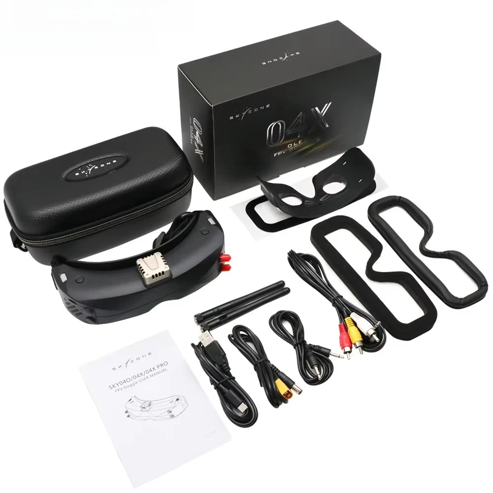 Okulary FPV SKYZONE SKY04X PRO – Drone Racing Goggles recenzja i cena