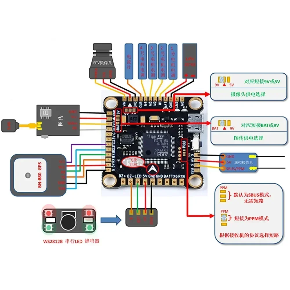 F4V3S F4 V3S Plus FC Flight Co – Betaflight Fc F4 recenzja i cena