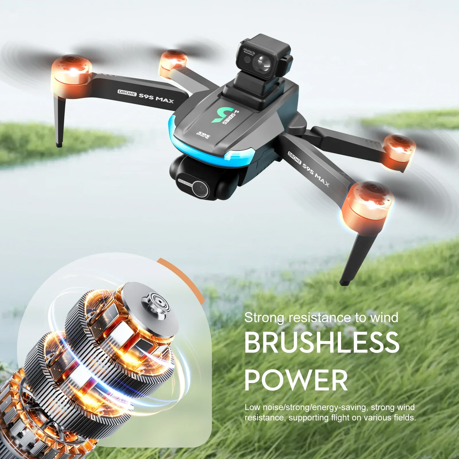 NOWOŚĆ S9S MAX MINI Drone 4K 2 – Drone Racing Camera recenzja i cena