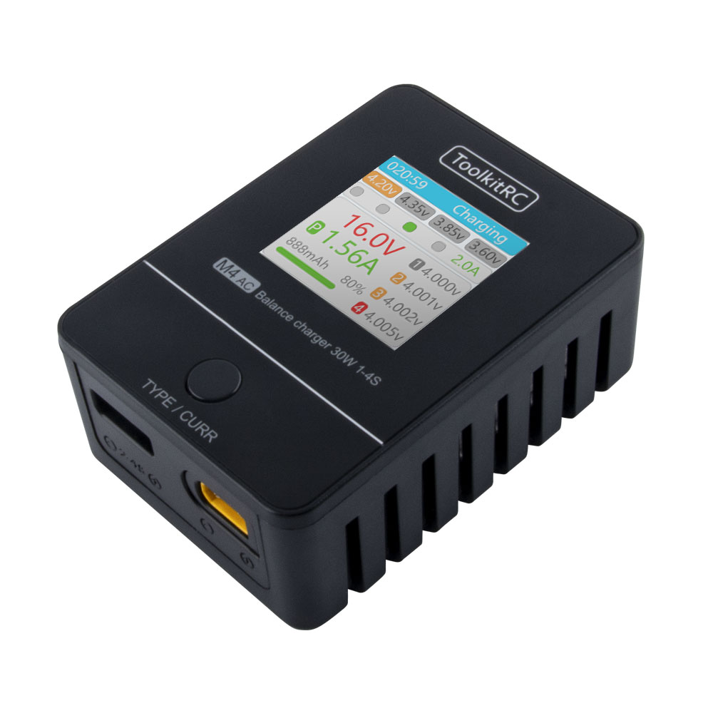 ToolkitRC M4AC 30W LiPO LiFE L – Drone Racing Charger recenzja i cena