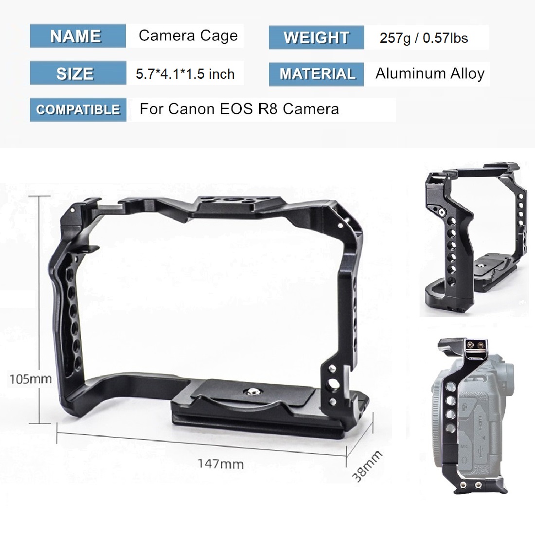 Ochronna ramka klatka operator – Canon Camera Eos R8 recenzja i cena