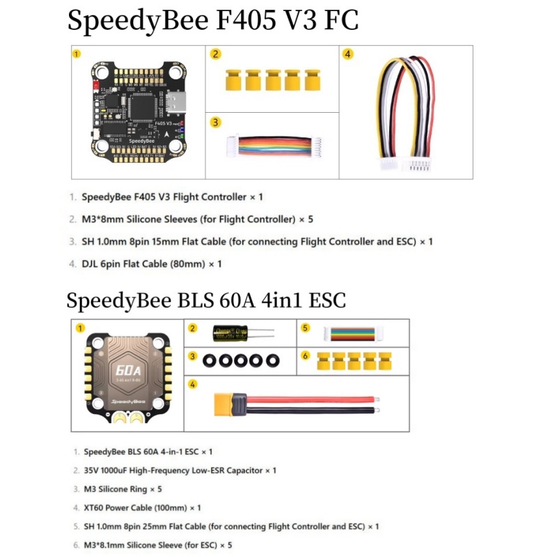 SpeedyBee F4 F405 V4 55A BLS 3 – Betaflight Fc F4 recenzja i cena