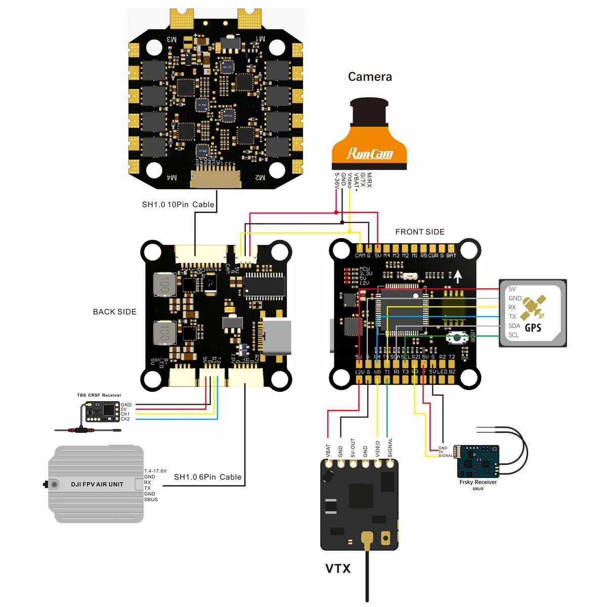 Sterownik lotu F405 F4 FC 60A  – Betaflight Fc F4 recenzja i cena
