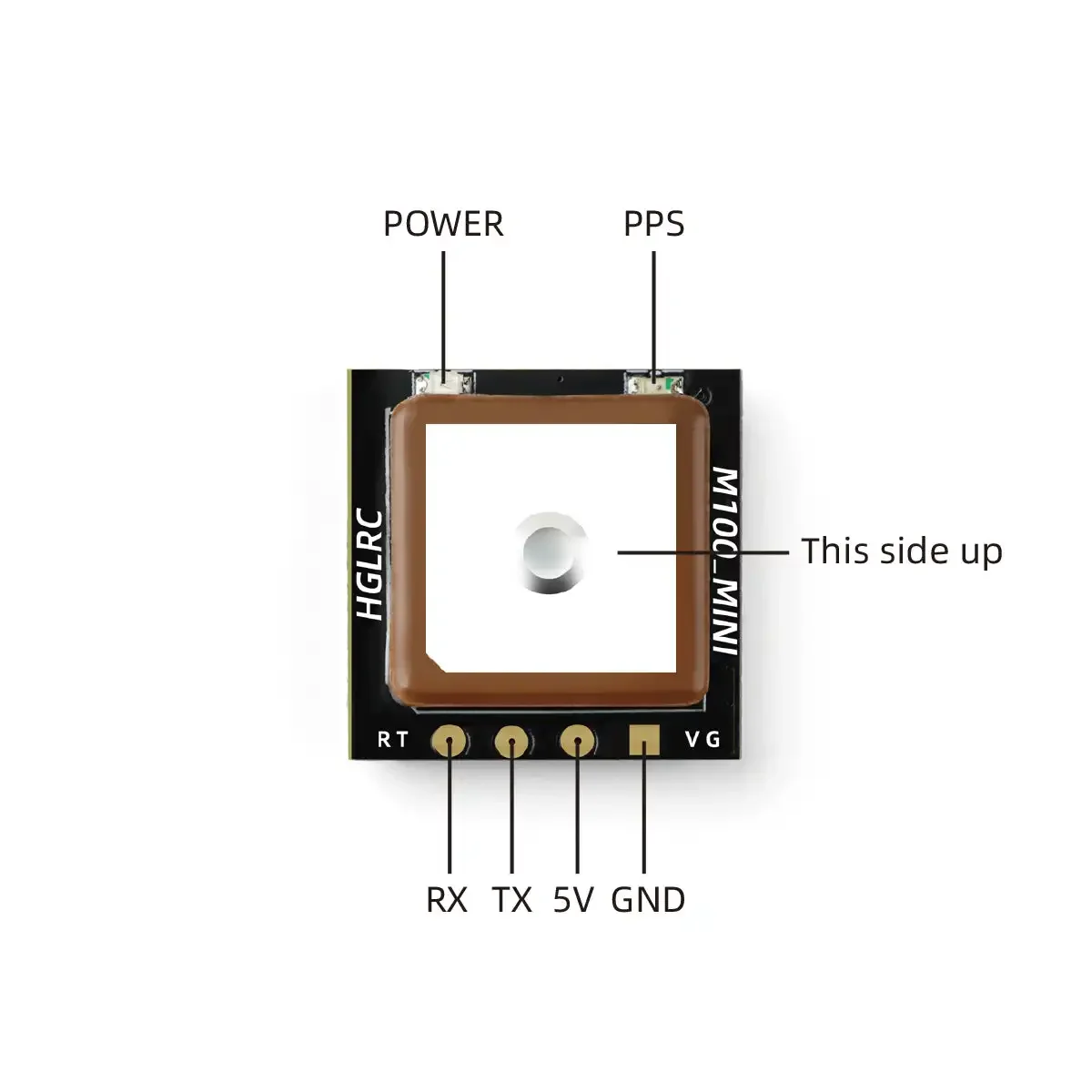 Moduł GPS HGLRC M100 MINI M10  – Drone Racing Antenna recenzja i cena