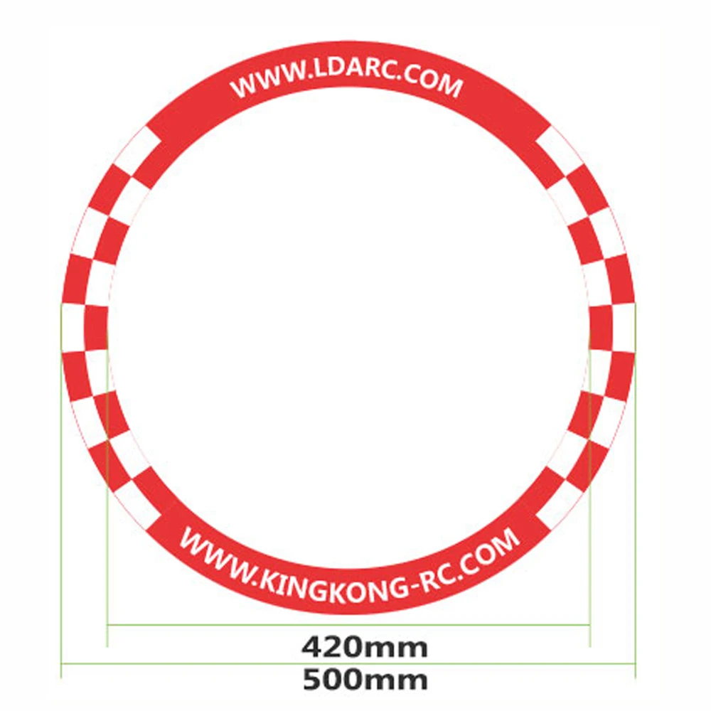 LDARC 500mm FPV Gate, przenośn – Drone Racing Flag recenzja i cena