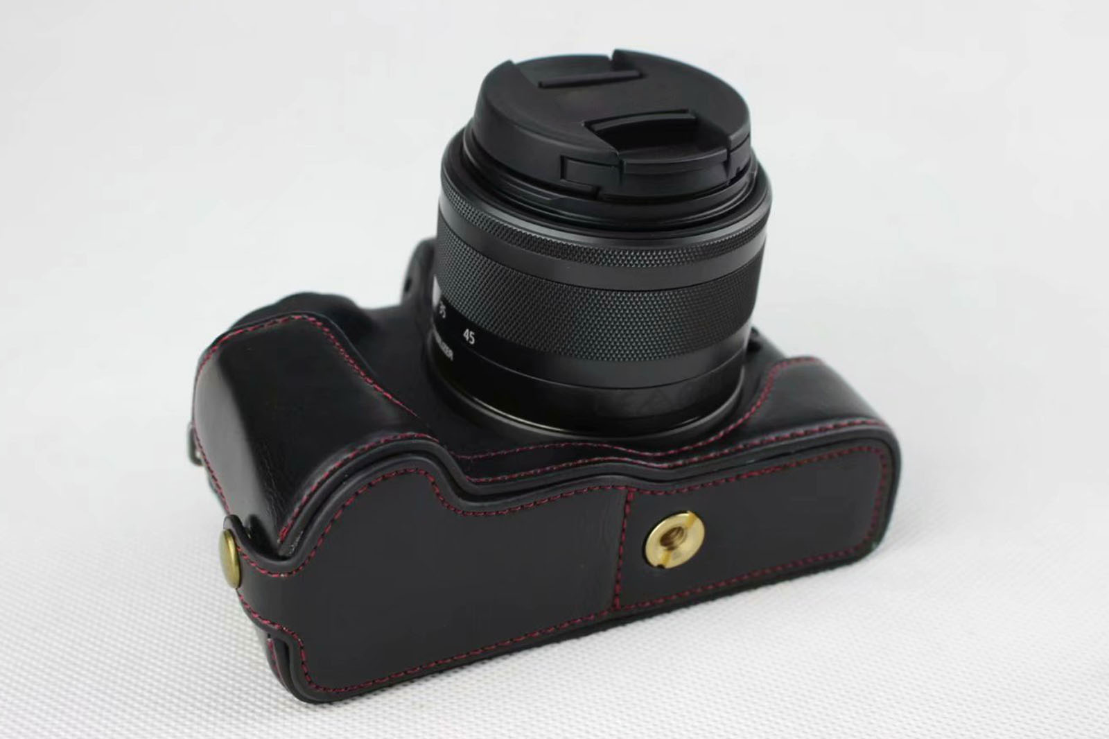 Skórzane etui ochronne na pół  – Canon Camera Eos M50 Mark Ii recenzja i cena
